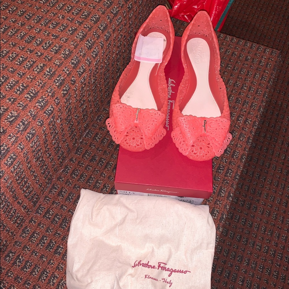 Salvatore Ferragamo Jelly Flats